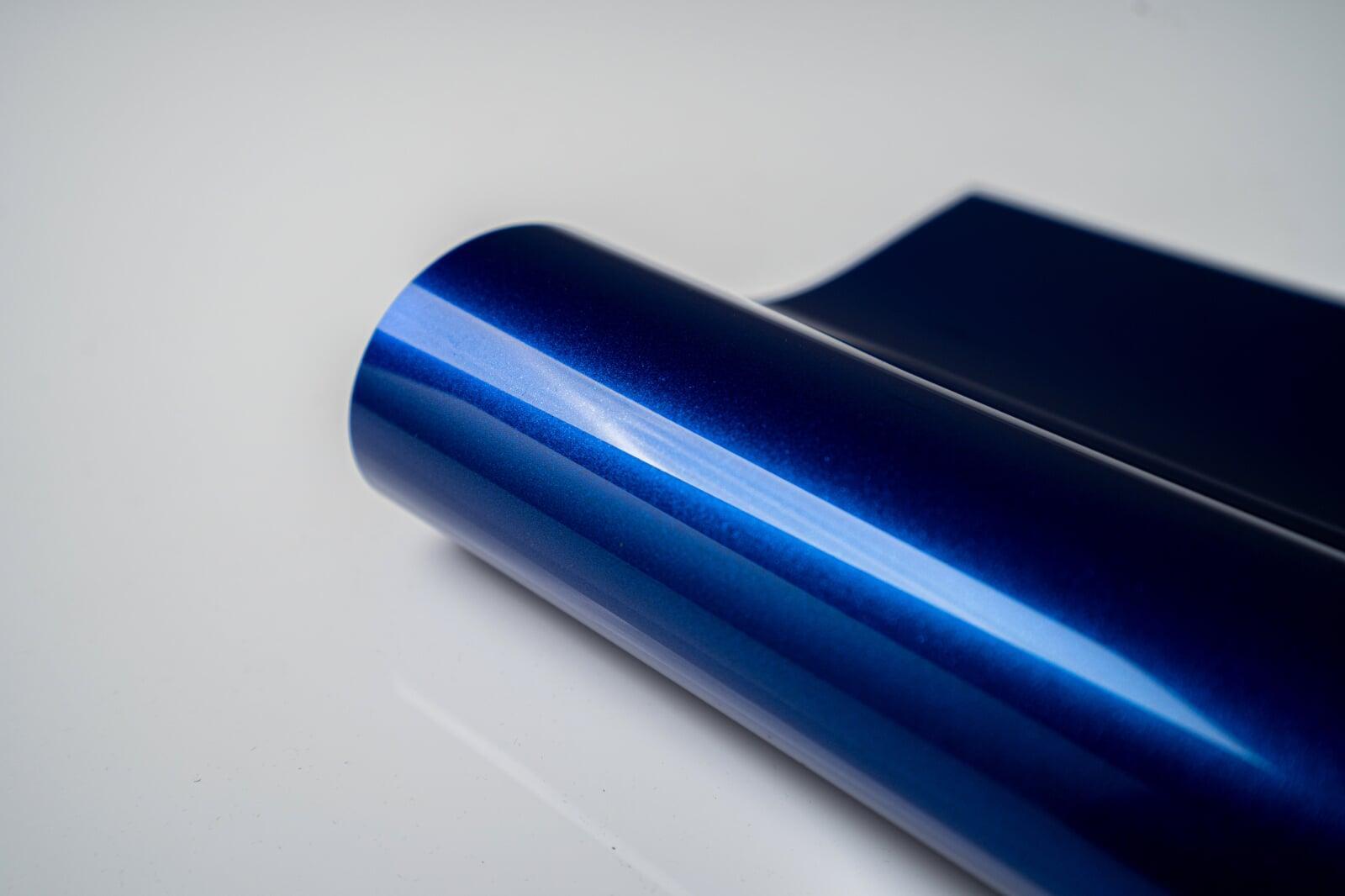 metallic blue